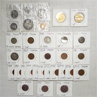 Canadian Coins 1920-87