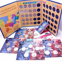 State Quarters Collector's Map + Sets