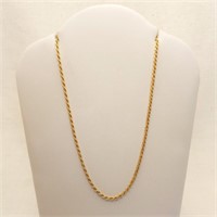 Tested 19" 14K Gold Necklace