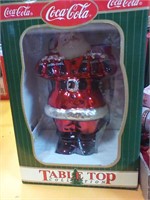 Coca-Cola table top Santa