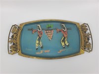 Painted Serving Tray - Israel