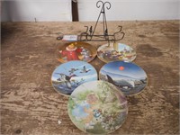 5 COLLECTOR PLATES AND HOLDERS