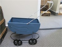 Vintage Child's Toy Baby Carriage