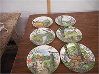 6 COLLECTOR PLATES