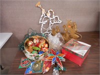 VARIOUS CHRISTMAS DECORATIONS