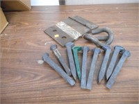 LOT OF RAILWAY SPIKES