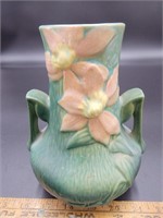 Roseville Clematis 7" Vase