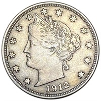 1912-D Liberty Victory Nickel LIGHTLY CIRCULATED