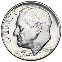 1950-D Roosevelt Silver Dime UNCIRCULATED