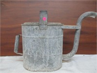 Galvanized Vintage Watering Can14" Tall