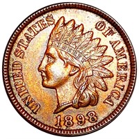 1898 Indian Head Cent CLOSELY UNCIRCULATED