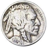 1919 Buffalo Head Nickel NICELY CIRCULATED