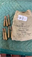 .257 ammo 55 Rds in cloth bag