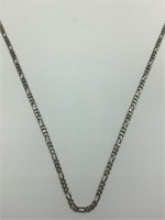 Figaro sterling chain necklace