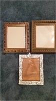 (3) 8 X 10  Picture Frames