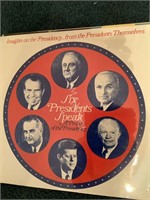 Vintage Six Presidents Speak Album