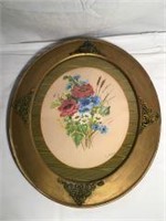 Vintage 3-d Flower Watercolor