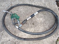 DIESEL FUEL HOSE AND  NOZZLE