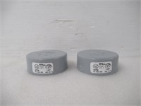 (2) 2" PVC DWV Perm Slip Cap