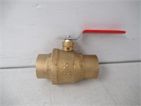 M.A Stewart 2" B-4 Forged Brass Ball Valve, 150