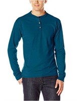 Hanes Men's SP Long-Sleeve Beefy Henley T-Shirt -