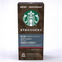 (5) Starbucks by Nespresso Decaf Espresso 10-Count
