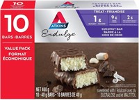 Atkins Endulge Bars - Coconut, 1g Sugar,