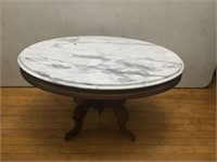 Victorian Marble Top Coffee table