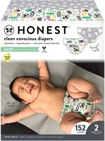 Honest Co. Clean Conscious Diapers Size 2, 152 Ct.