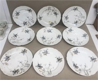 lot of Limoges dinner table set of 9 and set of 7