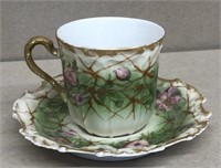 Limoges Coronet Cup and Saucer.