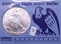 1999 SILVER EAGLE  GEM