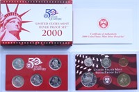 2000 SILVER PROOF SET