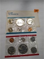 1977 US mint coin set UNC