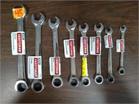 8 piece Ratcheting Wrench