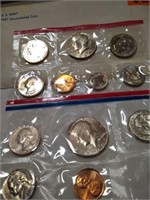1981 Uncirculated Coin Mint set