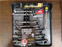 8 piece Combination Gearwrench Set/Metric