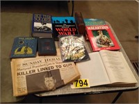 Books and Newspaper