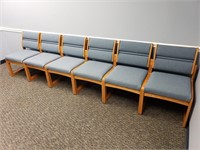 (6) Individual Office Lobby Chairs