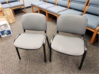 (2) Office Grey Chairs