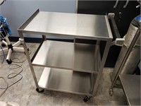 Stainless Steel Cart w/shelves