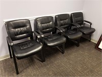(4) Individual Lobby Chairs