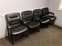 (4) Individual Lobby Chairs