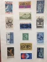 USA 14 Diffeerent Stamps Related To Human Rights