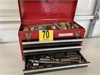 Craftsman Toolbox with Assorted Tools