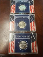 USA commemorative Gallery.4 mint quarters