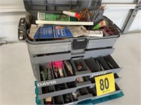 Tackle Box with Lures and Accessories