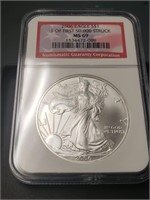 USA American SILVER EAGLE 2006 MS 69