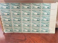 USA sheet of 25 mint stamps 3cents1952 Scott1009