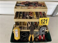 Container of Electrical Supplies and Contents